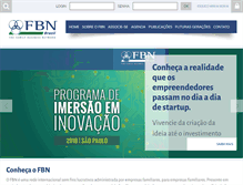 Tablet Screenshot of fbn-br.org.br
